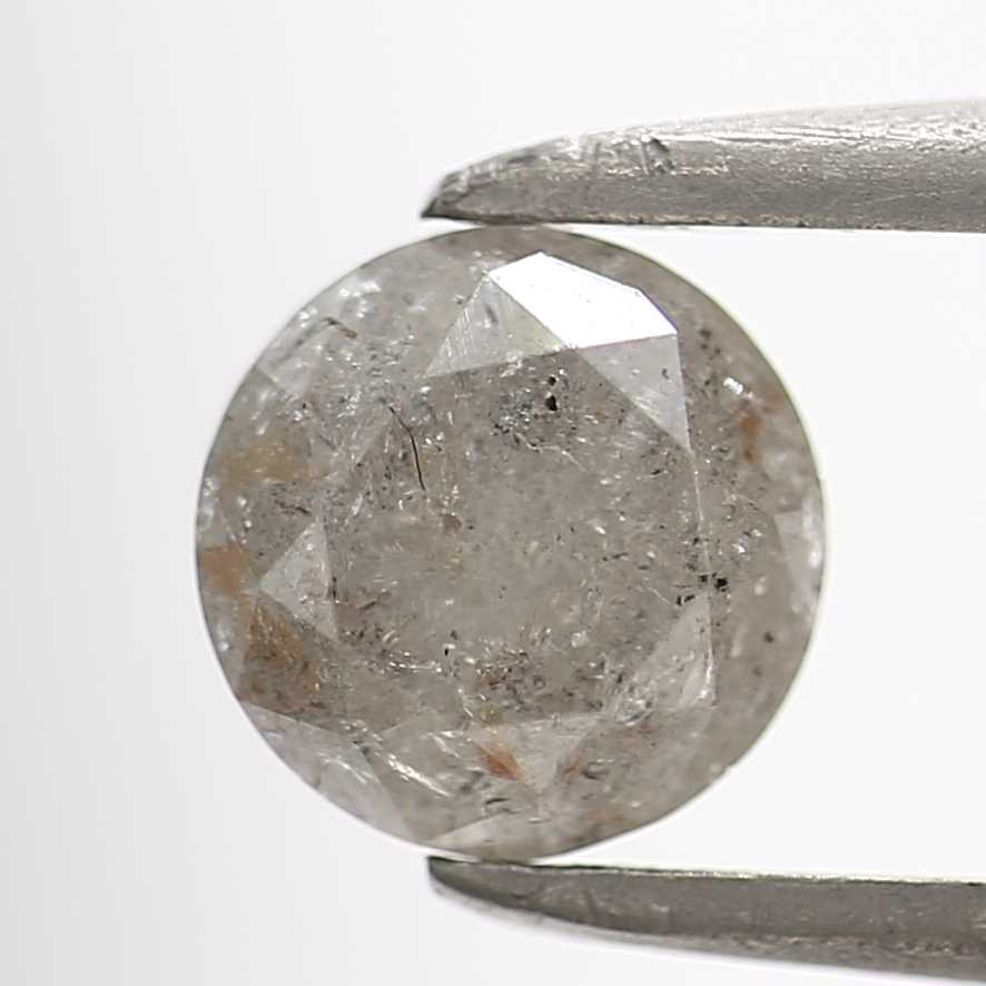 0.66 Carat Fancy Gay Round Brilliant Cut Natural Loose Diamond